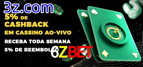 Promoções do cassino ao Vivo 6Zbet